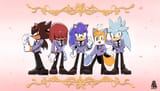 __sonic_the_hedgehog_shadow_the_hedgehog_tails_knuckles_the_echidna_and_silver_the_hedgehog_sonic_and_1_more_drawn_by_aioles__ffdba43973d819d3ab526fc8bc4ef022
