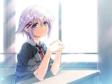 Ayana sitting in a classroom