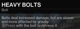 2nd bolt perk