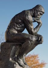 thinking man