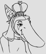 Queen Snoot borzoi fang