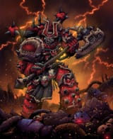 Spikes Skulls &amp; Red Paint Hell Yeah
