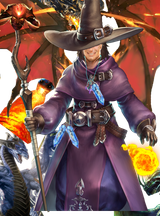 Rowen the JO Wizard Awakened Form (Smiling)
