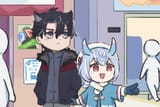 __wriothesley_and_sigewinne_genshin_impact_drawn_by_xinzoruo__f3374e6f076af7b616e92a972db17764