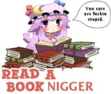 Read a book nigger