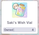 saki wish vials