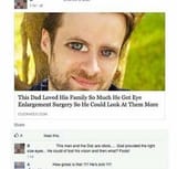 dad large eyes
