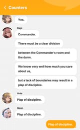Plap of discipline