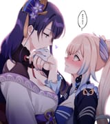 __raiden_shogun_and_sangonomiya_kokomi_genshin_impact_drawn_by_negom__ce9f91c8cf547635c8c0ffab0d4b303e