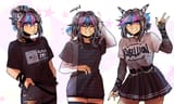 Ibuki in some cute fits