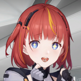 snowbreak_tess excited nomming smol tess