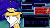 Sonic turned me gay