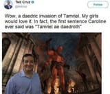 ted cruz daedra