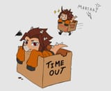 snoot game fankid Maria in the box thinking