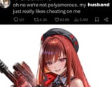 Rapi we&#039;re not polyamorous
