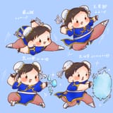 chun fat chibi moves