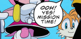 Tails will go on a mission between amy&#039;s thighs