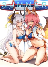 __kiyohime_kiyohime_tamamo_tamamo_no_mae_and_tamamo_no_mae_fate_grand_order_and_etc_drawn_by_haoni__c0e63b10afc63b5876db7b0fa35da146