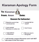 apology