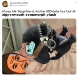 Tiffany and the Xeno Plush