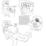 Chara and Gushy Anon