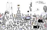 Chibi&#039;s all over the space
