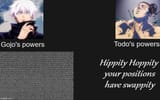 Gojo Powers vs Todo Powers
