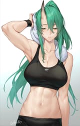__hoshiguma_arknights_drawn_by_cokuto1__b9b2b5f56c292299f6f2e194c7255e46