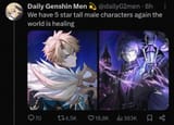 daily Genshin men
