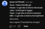 kind to niggas