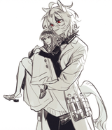 Tachyon and small trainer-chan