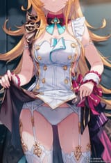 Escoffier エスコフィエ Since looks like thighs only are waaaaay too much for twitter... #GenshinImpact Gwhq8E2WEAEnfHD Raai