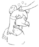 Anon Stella head pats