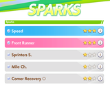sparks