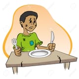 35791653-illustration-representing-a-child-sitting-without-food-on-the-table