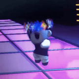 He grooving