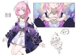 __cyrene_honkai_and_1_more_drawn_by_mingmingzhu652__8f4a4840802ad9eb026be95010f610d3