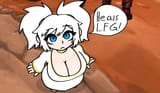 gnome holy priestess with pigtails