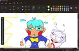 Tenna &amp; his Daughter Static Miku @electricang3l