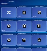 fortnite folder system