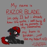 razor blade