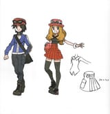 Calem and Serena