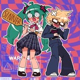 __hatsune_miku_and_kagamine_len_vocaloid_and_2_more_drawn_by_xnesaiu__7b946401c369bcc2e2563a434952ef6c