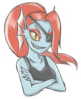 undyneSmirk