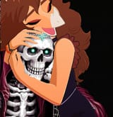 rosa hug template skeleman