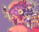 __remilia_scarlet_flandre_scarlet_and_izayoi_sakuya_touhou_drawn_by_daigada__aeb4d3ec0050b61989337c6857829d28