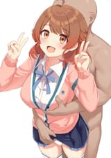 __hanami_ume_idolmaster_and_1_more_drawn_by_rokosu_isibasi403__70cfdf69d61a9a3c7aa6a887acdb1673