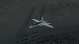 Near the airship