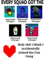 fun gang depressed