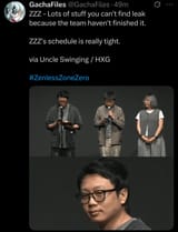 ZZZ budget status